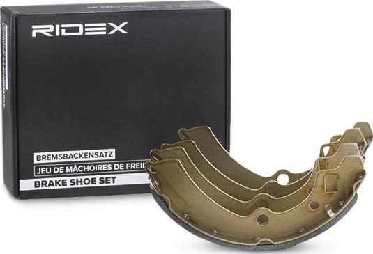 RIDEX 70B0238 - Set saboti frana aaoparts.ro