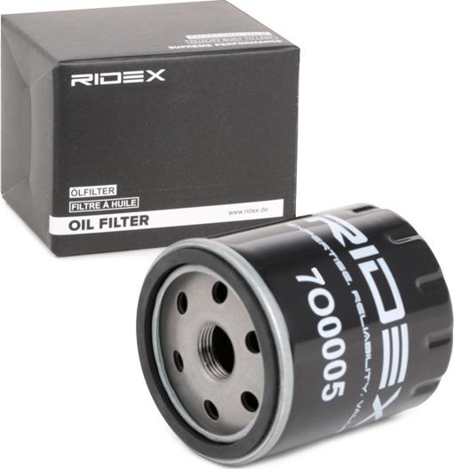 RIDEX 7O0005 - Filtru ulei aaoparts.ro