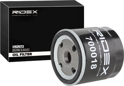 RIDEX 7O0018 - Filtru ulei aaoparts.ro