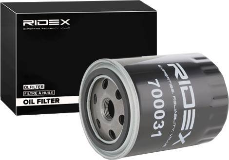RIDEX 7O0031 - Filtru ulei aaoparts.ro