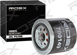 RIDEX 7O0149 - Filtru ulei aaoparts.ro