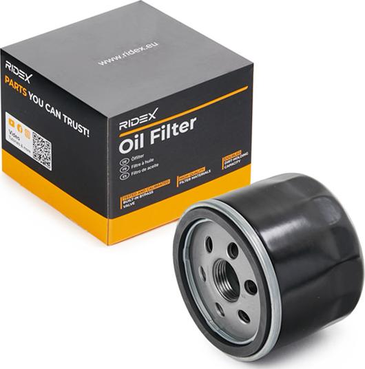 RIDEX 7O0224 - Filtru ulei aaoparts.ro