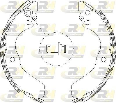Roadhouse 4647.00 - Sabot frana aaoparts.ro