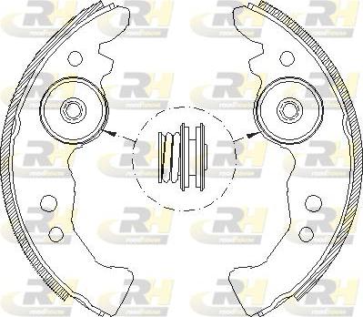 Roadhouse 4617.00 - Sabot frana aaoparts.ro