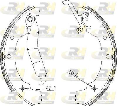 Roadhouse 4688.00 - Sabot frana aaoparts.ro