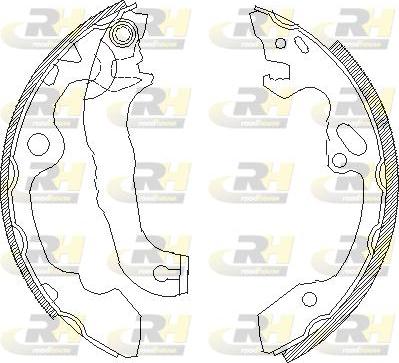 Roadhouse 4040.00 - Sabot frana aaoparts.ro