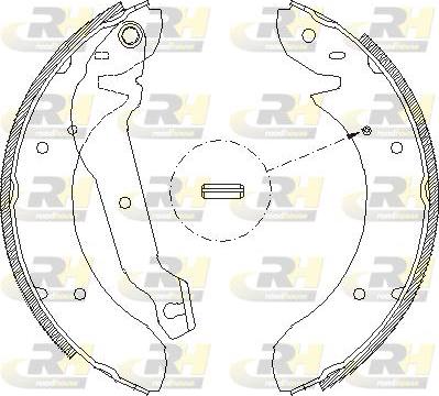 Roadhouse 4055.00 - Sabot frana aaoparts.ro