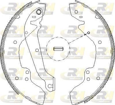 Roadhouse 4056.00 - Sabot frana aaoparts.ro