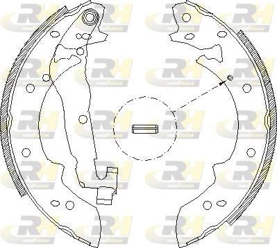 Roadhouse 4027.00 - Sabot frana aaoparts.ro