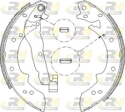Roadhouse 4027.01 - Sabot frana aaoparts.ro