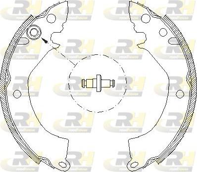 Roadhouse 4157.00 - Sabot frana aaoparts.ro