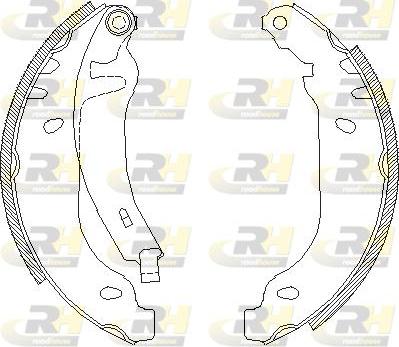 Roadhouse 4169.02 - Sabot frana aaoparts.ro