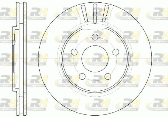 Roadhouse 6947.10 - Disc frana aaoparts.ro