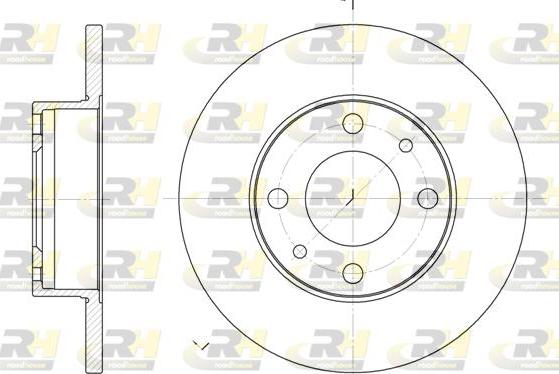 Roadhouse 6030.00 - Disc frana aaoparts.ro