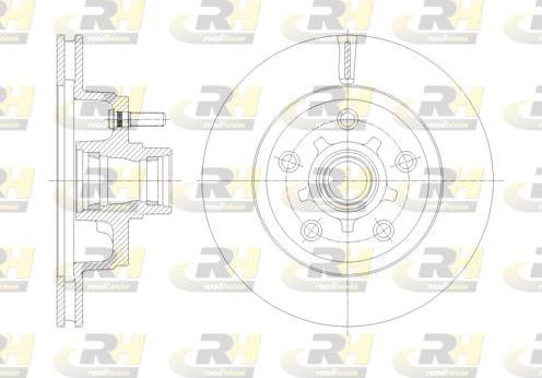 Roadhouse 61959.10 - Disc frana aaoparts.ro