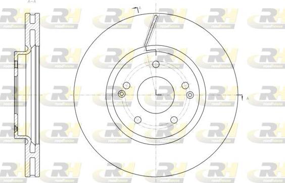 Roadhouse 61663.10 - Disc frana aaoparts.ro