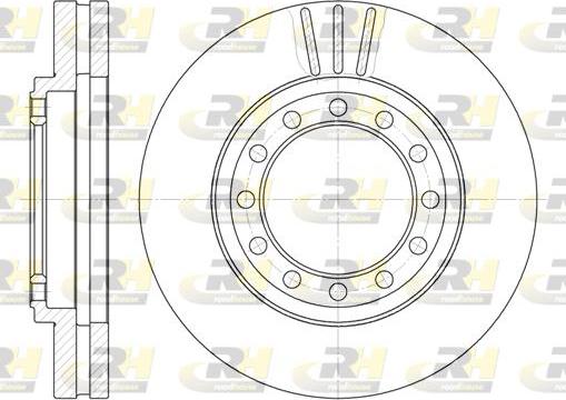 Roadhouse 61262.10 - Disc frana aaoparts.ro