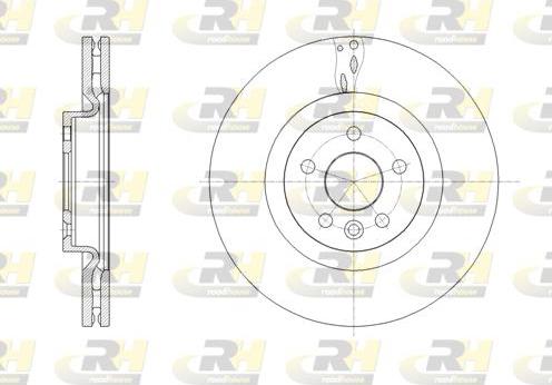 Roadhouse 61786.10 - Disc frana aaoparts.ro
