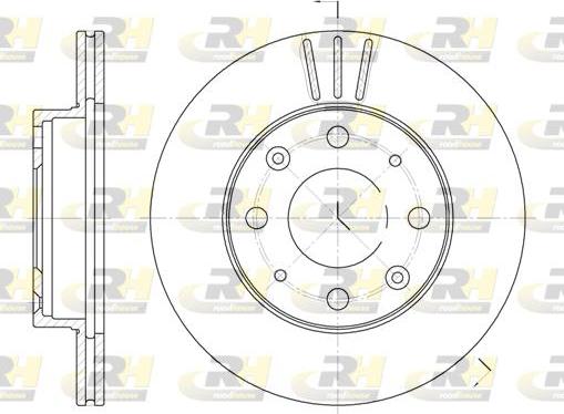 Roadhouse 6368.10 - Disc frana aaoparts.ro