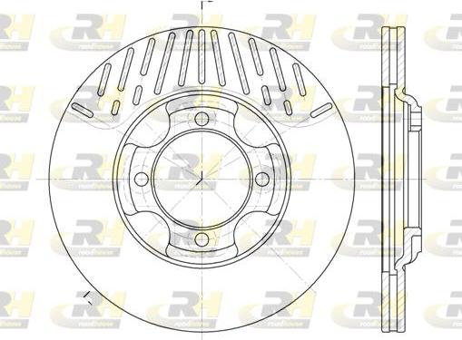 Roadhouse 6381.10 - Disc frana aaoparts.ro