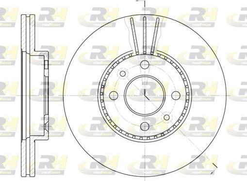 Roadhouse 6227.10 - Disc frana aaoparts.ro