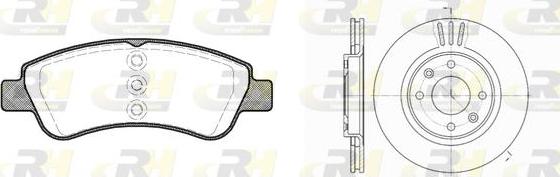 Roadhouse 8840.01 - Set frana, frana disc aaoparts.ro
