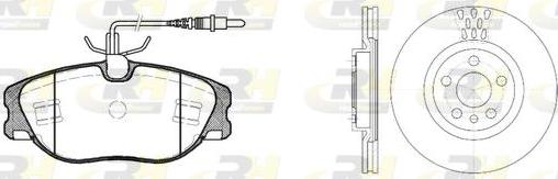 Roadhouse 8305.00 - Set frana, frana disc aaoparts.ro