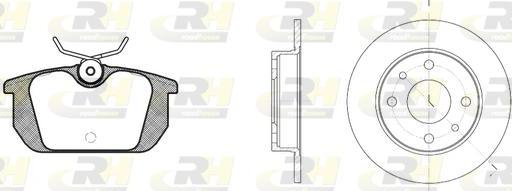 Roadhouse 8231.00 - Set frana, frana disc aaoparts.ro