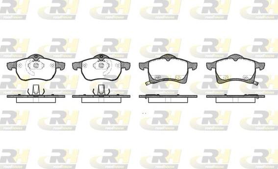 Roadhouse 2683.02 - Set placute frana,frana disc aaoparts.ro