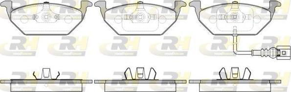 Roadhouse 2633.41 - Set placute frana,frana disc aaoparts.ro