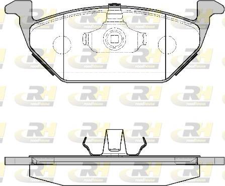 Roadhouse 2633.00 - Set placute frana,frana disc aaoparts.ro