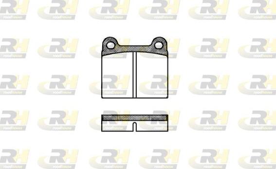 Roadhouse 2006.00 - Set placute frana,frana disc aaoparts.ro