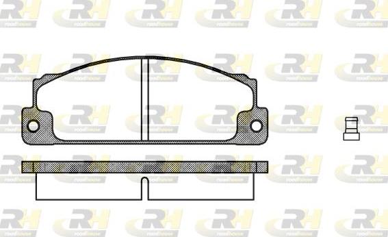 Roadhouse 2022.02 - Set placute frana,frana disc aaoparts.ro