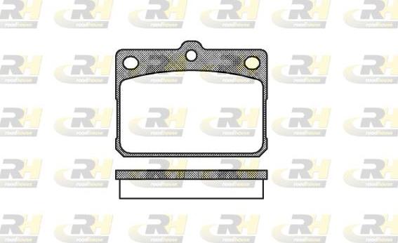 Roadhouse 2079.20 - Set placute frana,frana disc aaoparts.ro