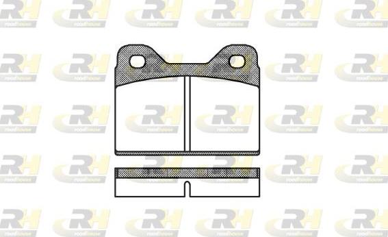 Roadhouse 2073.00 - Set placute frana,frana disc aaoparts.ro