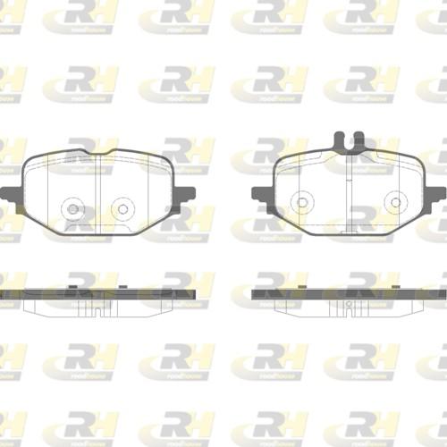 Roadhouse 21972.00 - Set placute frana,frana disc aaoparts.ro