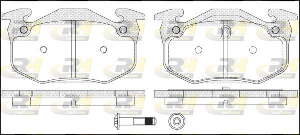 Roadhouse 2144.70 - Set placute frana,frana disc aaoparts.ro