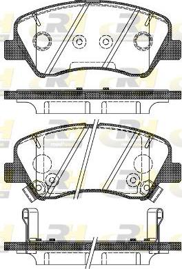 Roadhouse 21488.02 - Set placute frana,frana disc aaoparts.ro
