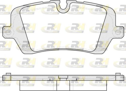 Roadhouse 21541.00 - Set placute frana,frana disc aaoparts.ro