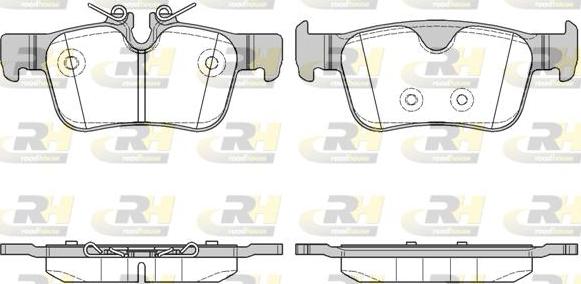 Roadhouse 21551.10 - Set placute frana,frana disc aaoparts.ro