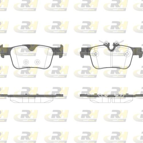 Roadhouse 21551.11 - Set placute frana,frana disc aaoparts.ro