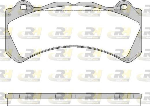 Roadhouse 21502.10 - Set placute frana,frana disc aaoparts.ro