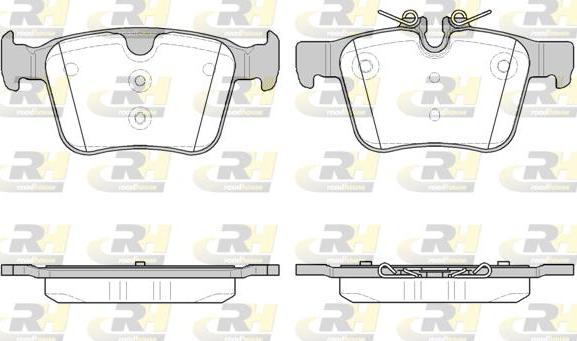 Roadhouse 21516.40 - Set placute frana,frana disc aaoparts.ro