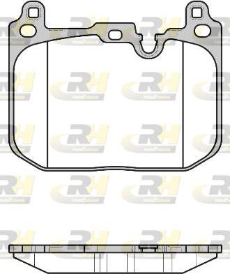 Roadhouse 21680.00 - Set placute frana,frana disc aaoparts.ro