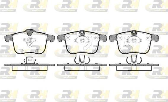 Roadhouse 21053.00 - Set placute frana,frana disc aaoparts.ro