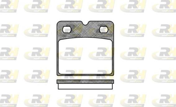 Roadhouse 21067.00 - Set placute frana,frana disc aaoparts.ro