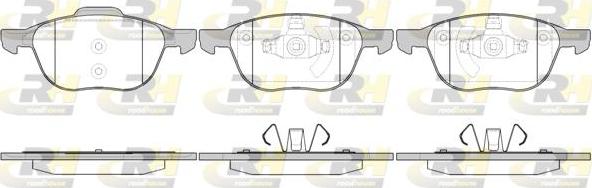 Roadhouse 21082.00 - Set placute frana,frana disc aaoparts.ro