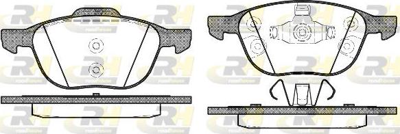 Roadhouse 21082.30 - Set placute frana,frana disc aaoparts.ro
