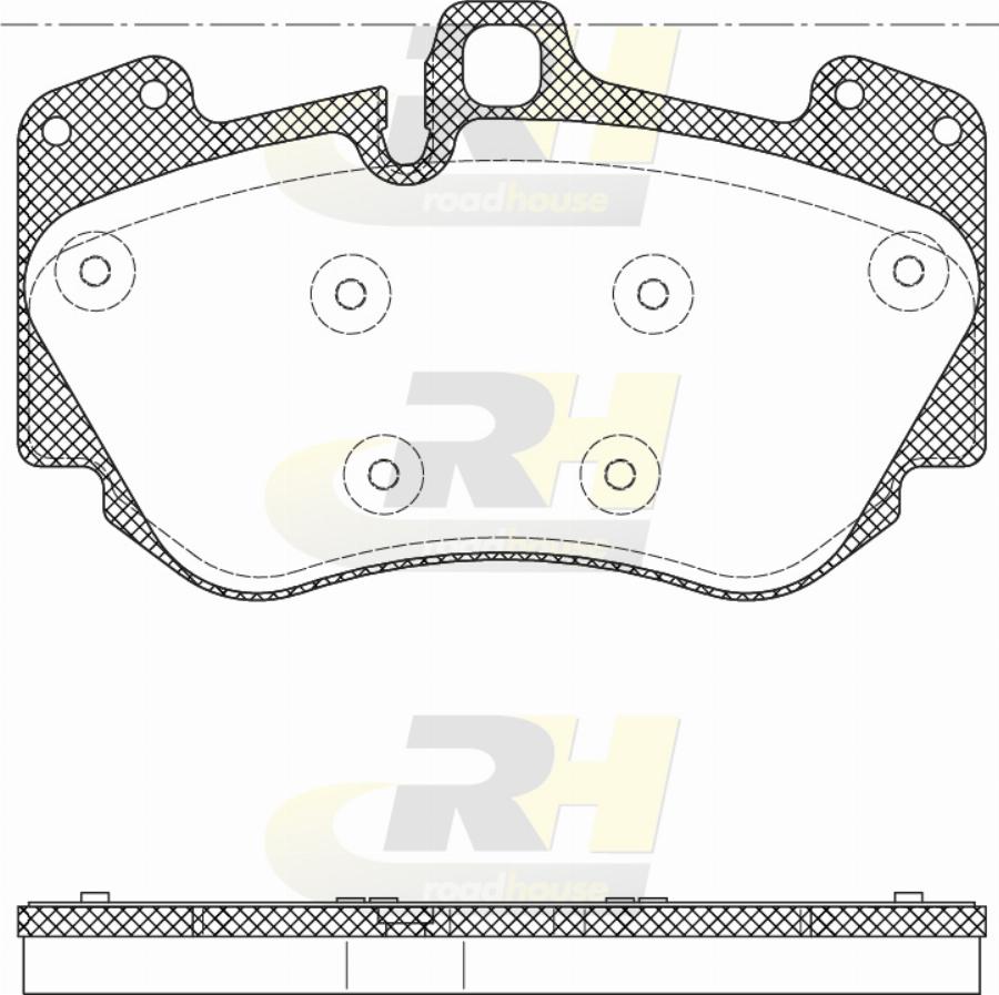 Roadhouse 21140.20 - Set placute frana,frana disc aaoparts.ro