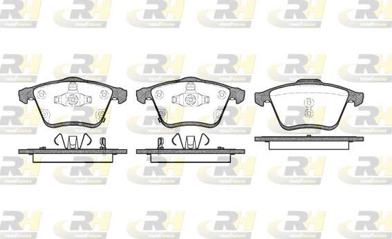 Roadhouse 21182.02 - Set placute frana,frana disc aaoparts.ro
